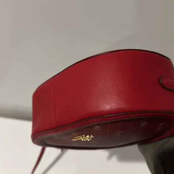 Coach Camera Bag Horse and Carriage Crossbody Leather Holiday Xmas Gift Classic - Picture 8 of 8